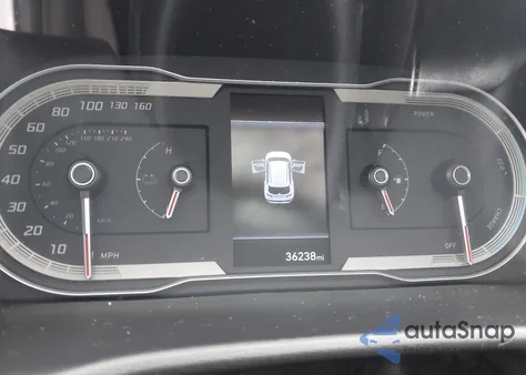 2022 Hyundai Tucson Hybrid Blue из США, поврежденный, VIN KM8JBCA11NU049873